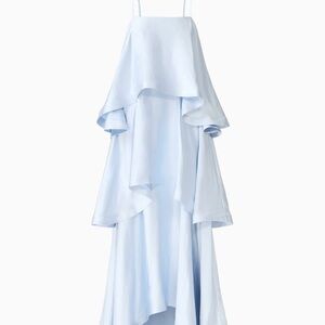 Elliatt Sky Blue Layered Gown